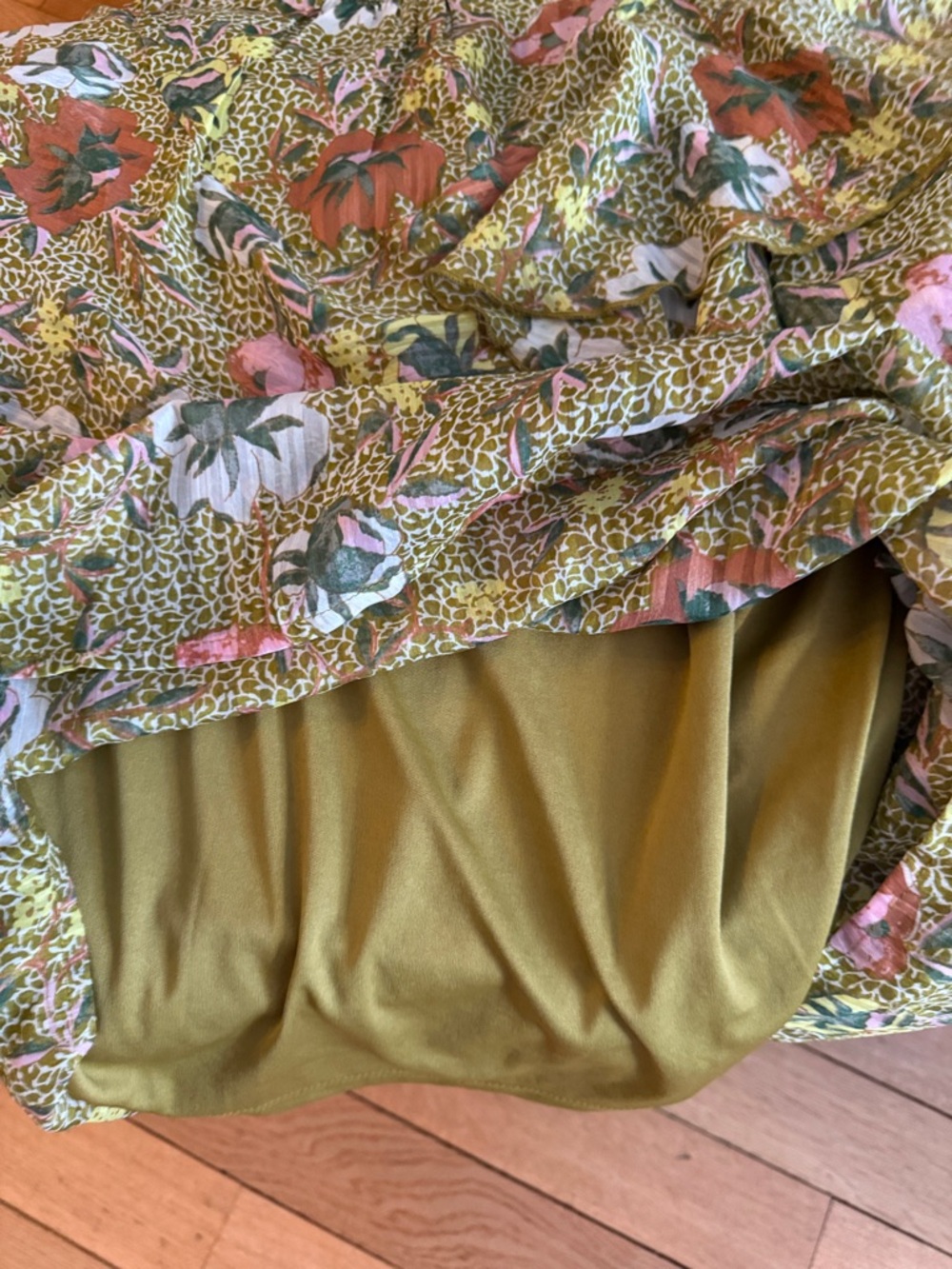Vero Moda Floral Ruffle Blouse - Picture 6 of 7